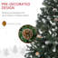 4.92' H Artificial Pine Christmas Tree