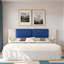 Lit plateforme tapissier avec tablettes-76383255-76383249