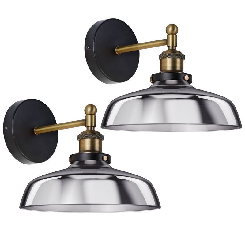 2 Light Dimmable Wall Sconces
