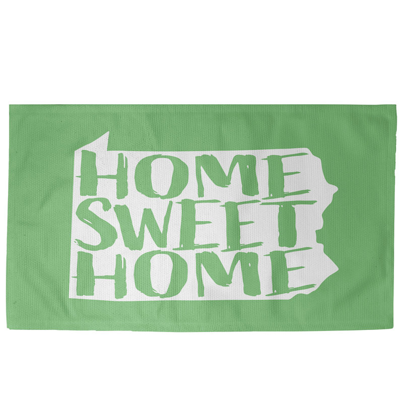 Tapis pour la maison verte Pennsylvania, Rectangle 5 pi x 7 pi