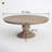 Attah Mahogany Round Solid Wood Dining Table-283457545-335718621-335718620