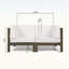 Canapé modulaire pour l'extérieur, pour la décoration de patio-133426608-133426610