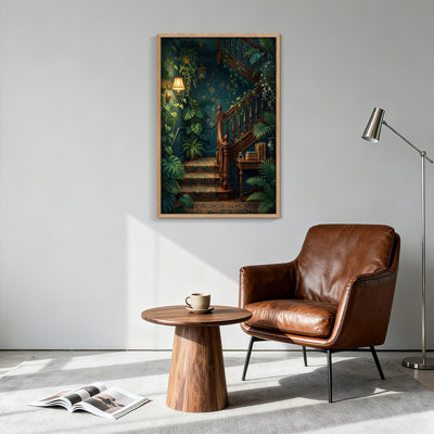 Ensemble de 1 toile murale Jungle Mystique