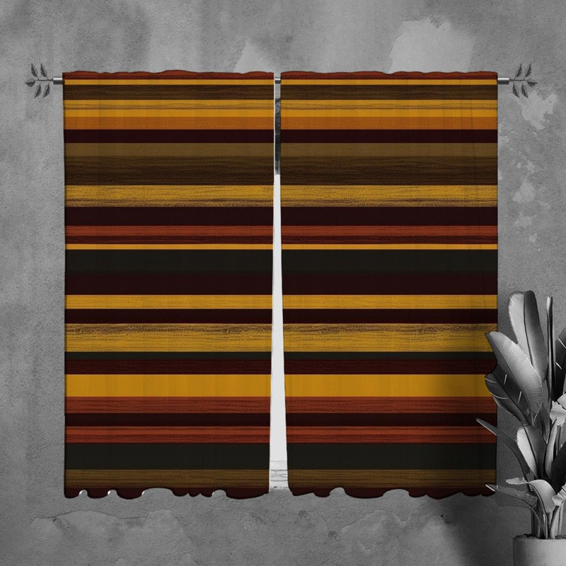 Pryderi Room Darkening Curtain Pair, 40" W x 82" L