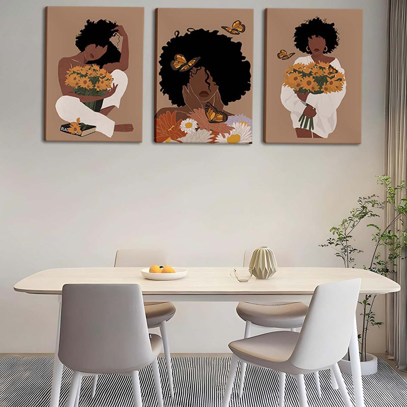 3 Piece Wrapped Canvas Print