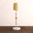 Danielle Adjustable Glass Desk Lamp