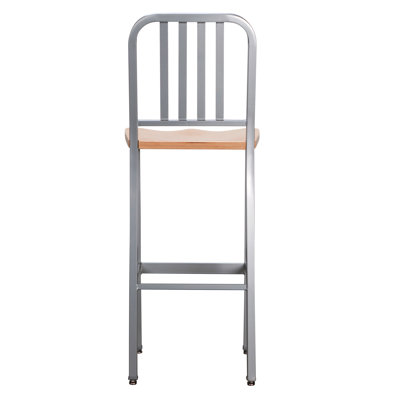 Ockton Counter Stool with Steel Frame