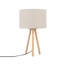 Lampe de chevet beige Kerwin