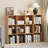 8-Cube Bookcases, Closed Back Bookshelf Storage Unit, Natural Oak Style Cabinet for Living Room Bedroom Office-916077975-916077976