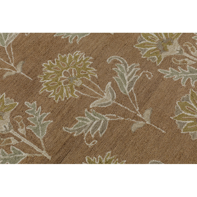 Delilah Hand Tufted Wool Indoor Rug, Adobe, 7'9x9'9