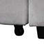 Canapé-lit modulaire Ustyle avec lit escamotable et salon. , Type-C. Tissu chenille. Spacieux pour le bureau personnel et le travail. Chaise longue grise, type C, tissu, usage de bureau gris-1100854303