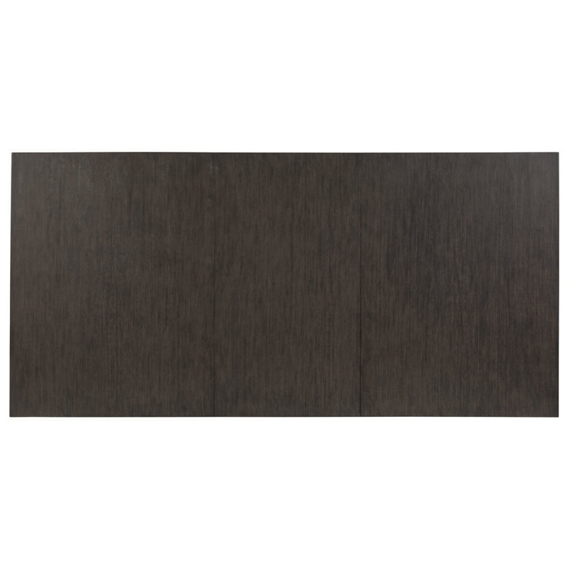 Mahogany Brown Extendable Rectangular Dining Table