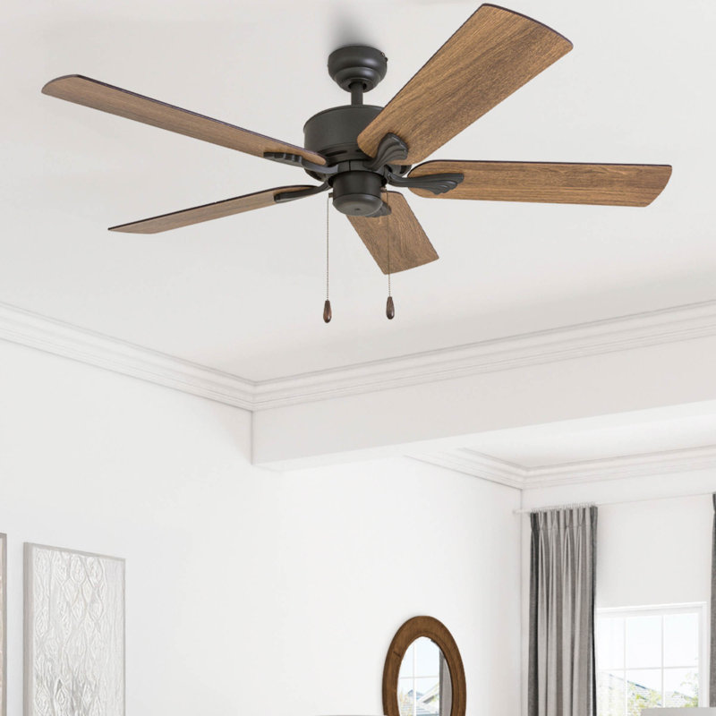 Ventilateur de plafond 52 "sans lumière Glencrest, Télécommande à 3 vitesses