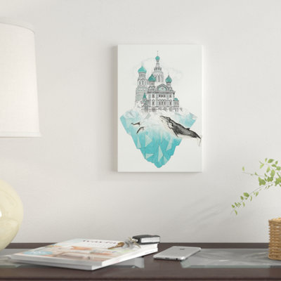 « st. petersiceburg », impression sur toile