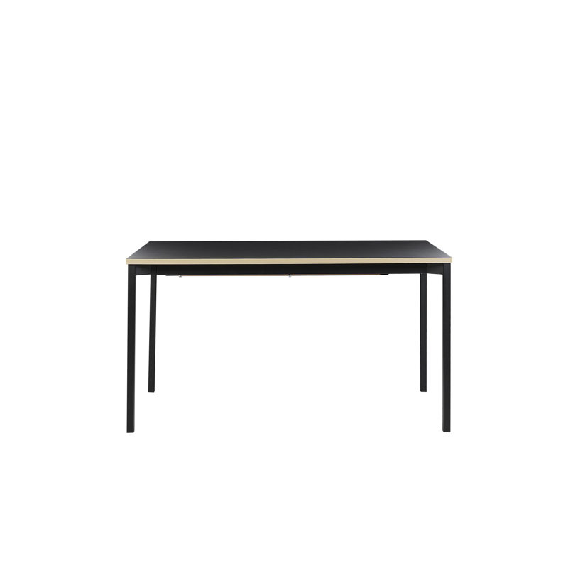 Chantey Extendable Metal Base Dining Table, H76 x L190 x W90cm