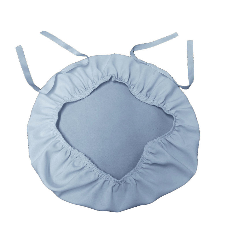 Housse de coussin de chaise, Bleu pâle