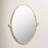 Dara Brass Oval Mirror-86814435