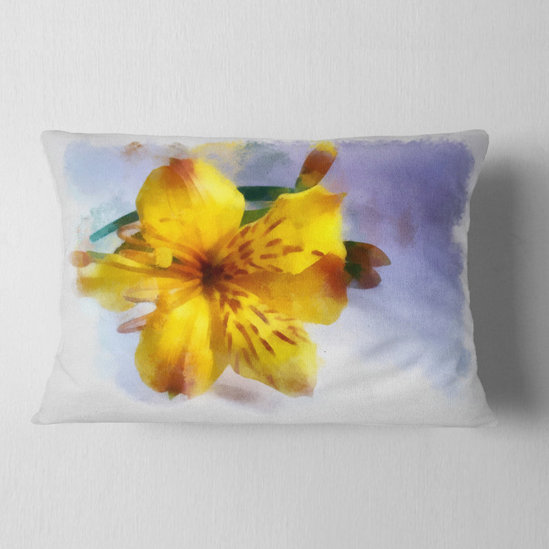 Coussin jaune