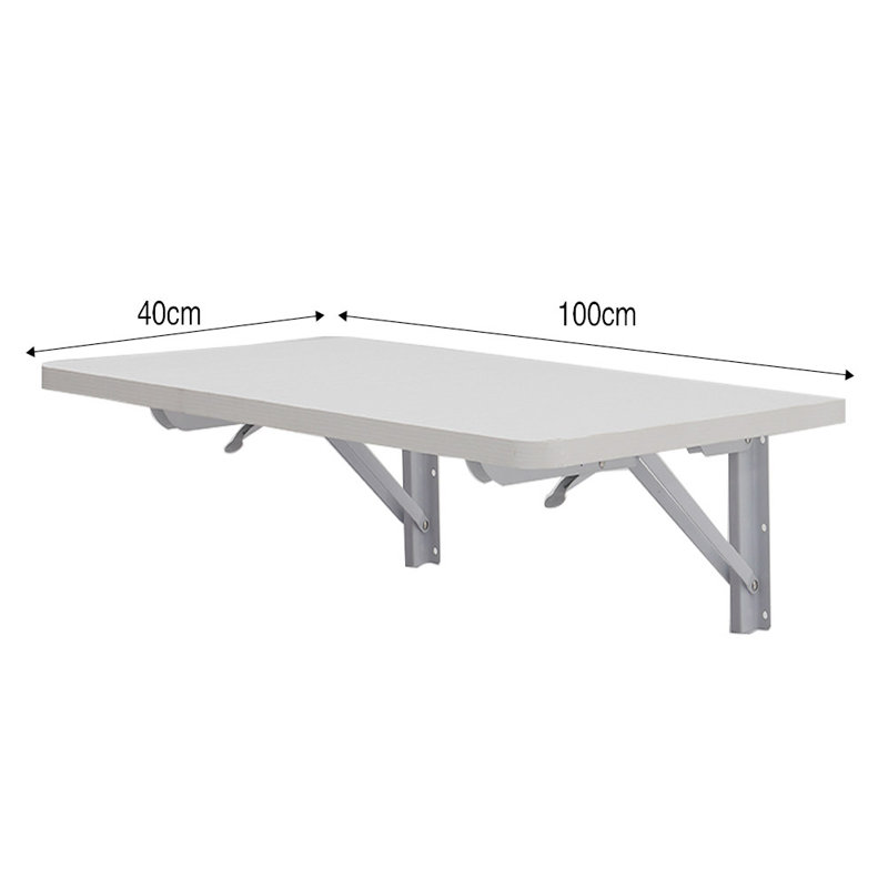 Metal Base Computer Desk, 5cm H x 100cm W x 40cm D