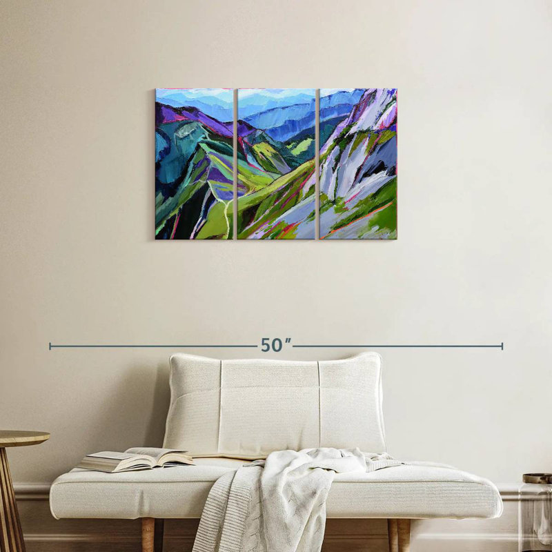 Alvord Alpine Trail, 20" H x 33" W