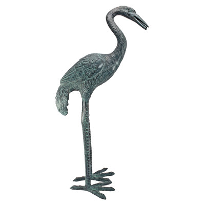 Statue courbée en bronze