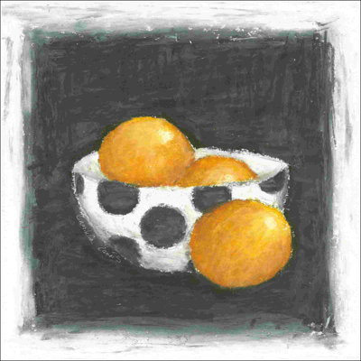 Oranges dans un bol