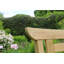 Solid and Manufactured Wood Bench