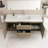 Oxce 60'' Single Bathroom Vanity with Resin Top-105965960
