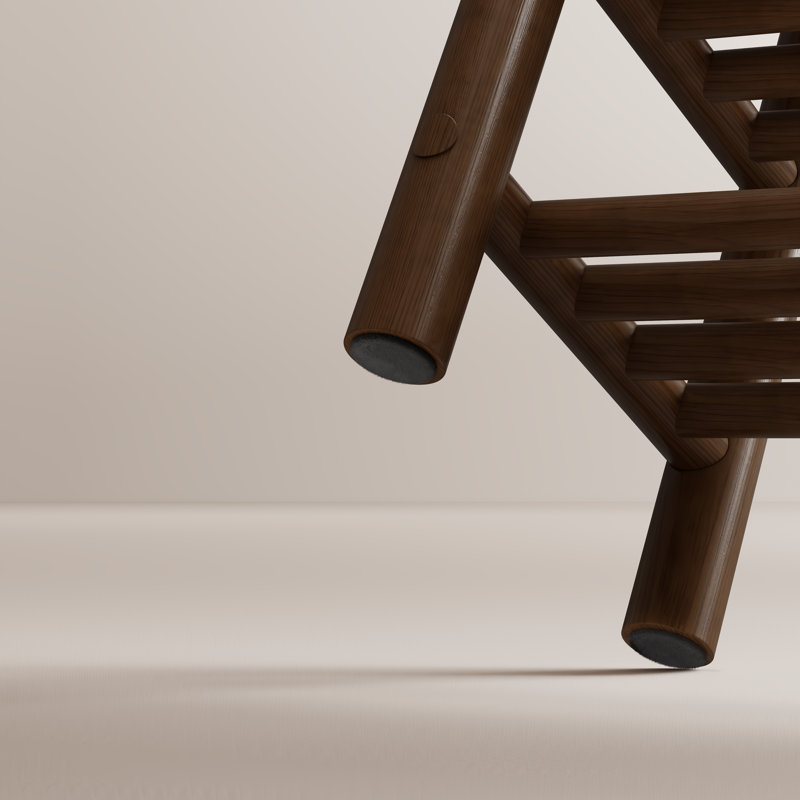 Banc de portemanteau en bois massif noyer foncé avec crochets et tablettes à chaussures, L 36,38 po