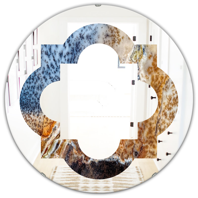 Miroir mural quatrefoil, H 23,6 po x l 23,6 po