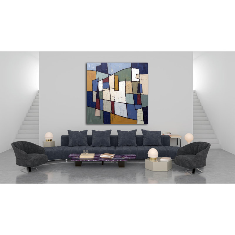 Broken Harmony, 24" H x 24" W