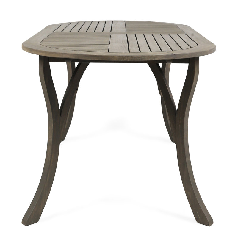 Acacia Wood 70" Dining Table