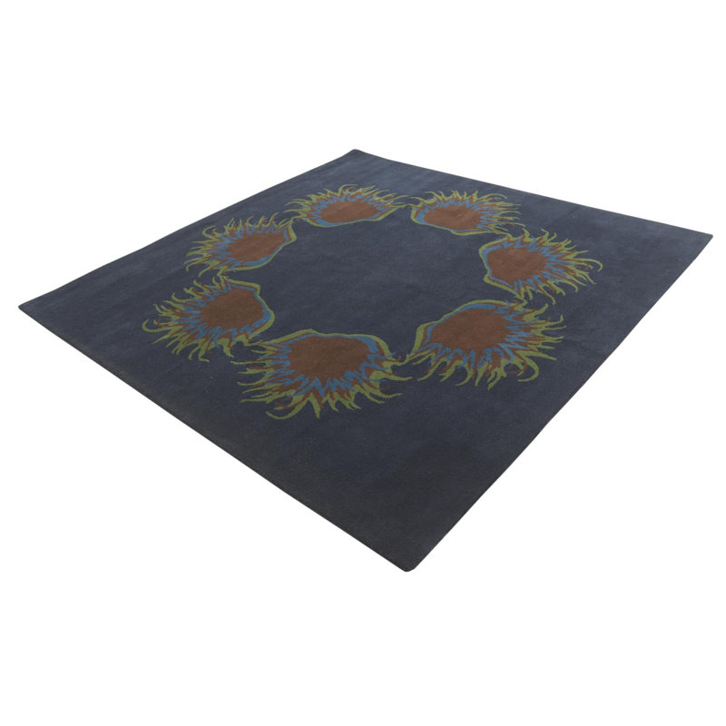 Tapis bleu marine rectangulaire 7 pi Pineland