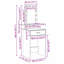 Dressing Table with Mirror-672195808