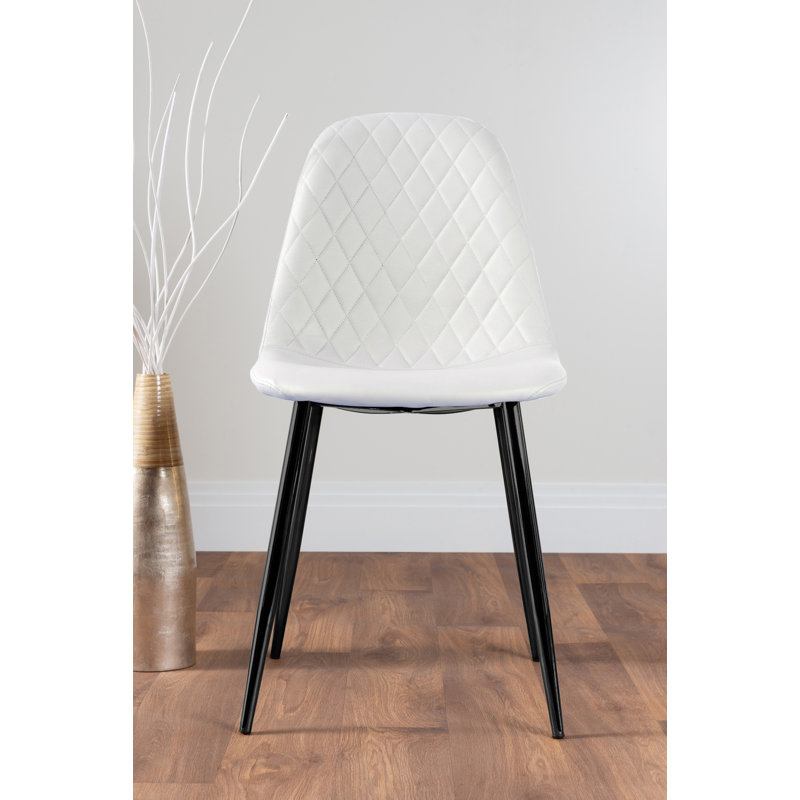 Ensemble repas pour 6 personnes, Blanc / noir