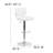Troutville Swivel Upholstered Adjustable Height Counter Stool-748033081