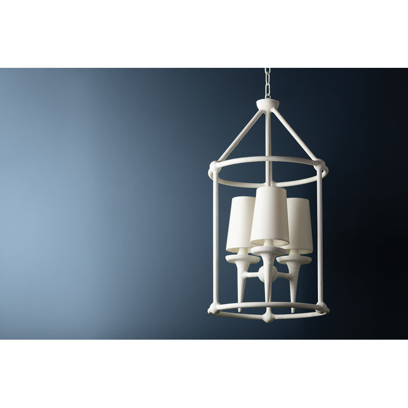 Torch 5 - Light Chandelier, Gold Leaf