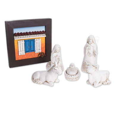 Ensemble de scènes 6 pièces love crèche