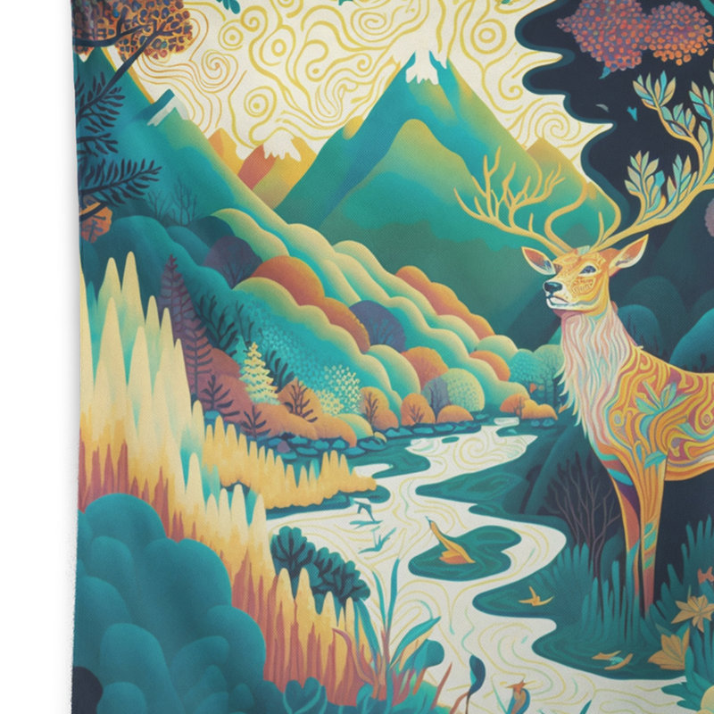 Polyester Tapestry, 32" H x 39" W