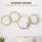 Metal Wall Art Modern Mirror