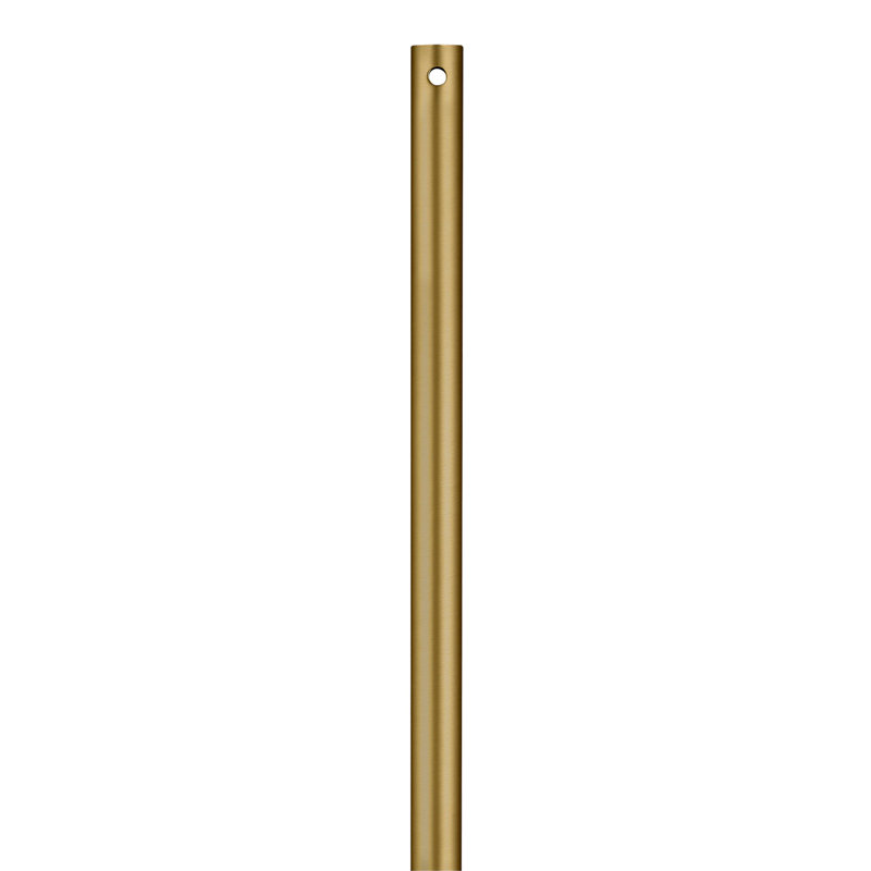 Ceiling Fan Extension Downrod, Brass, 48" H x 0.5" W x 0.5" D