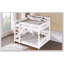 Queen Over Queen Bunk Bed With Storage Shelves And USB Ports-1282008523