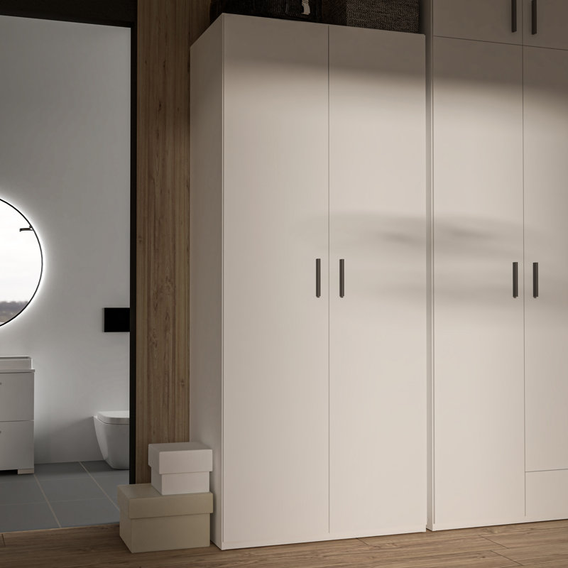 Tamekah 2 Door Manufactured Wood Wardrobe