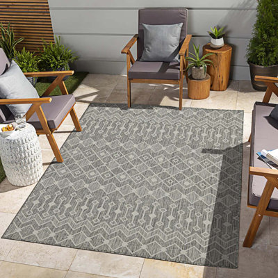 Tapis d'intérieur / extérieur à motif régulier