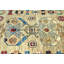Tapis beige unique de 4 pi x 6 pi 1 po Josue