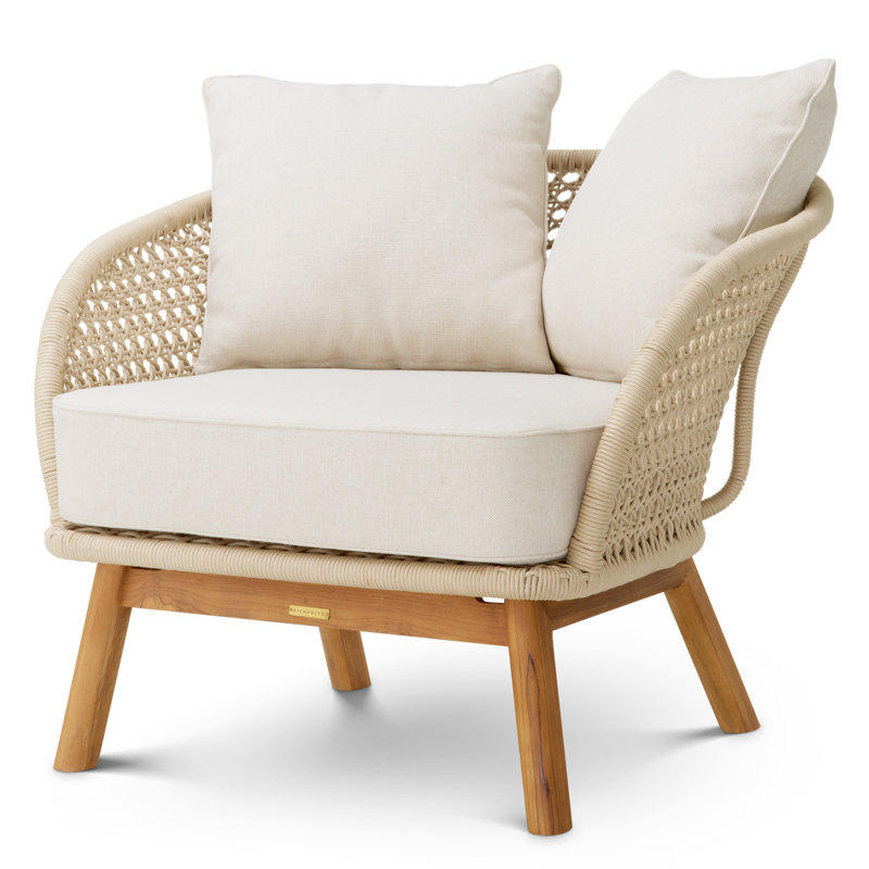 Trinity Outdoor Teak Lounge Chair