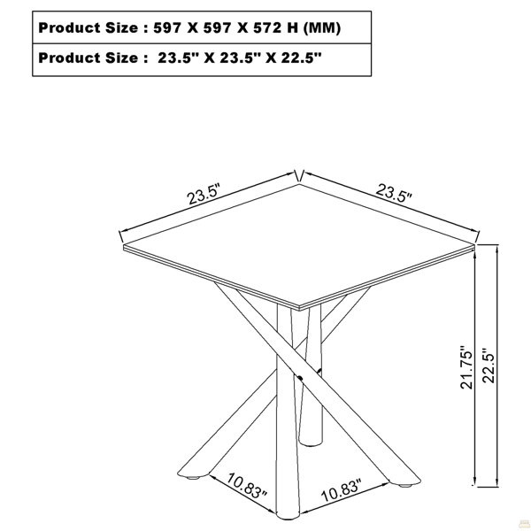 Dimensions du produit