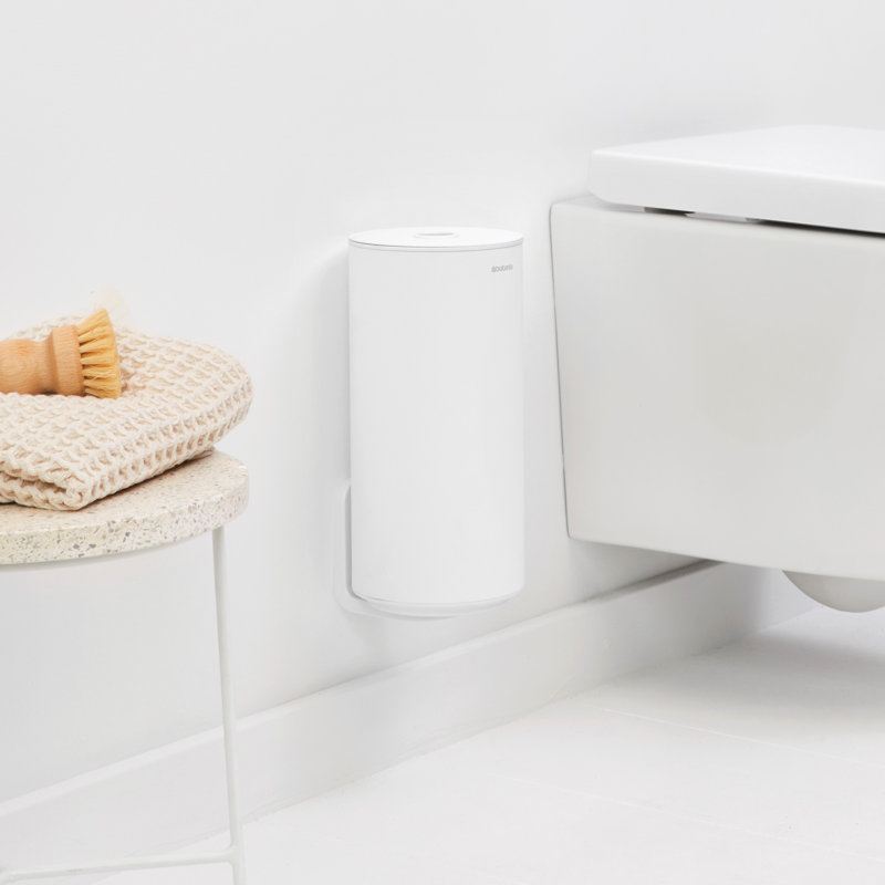 Distributeur de papier hygiénique Brabantia Mindset, Minéral blanc frais