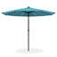 Parasol de terrasse inclinable en acier de 120 pouces (3 m) avec éclairage solaire à DEL-754969667