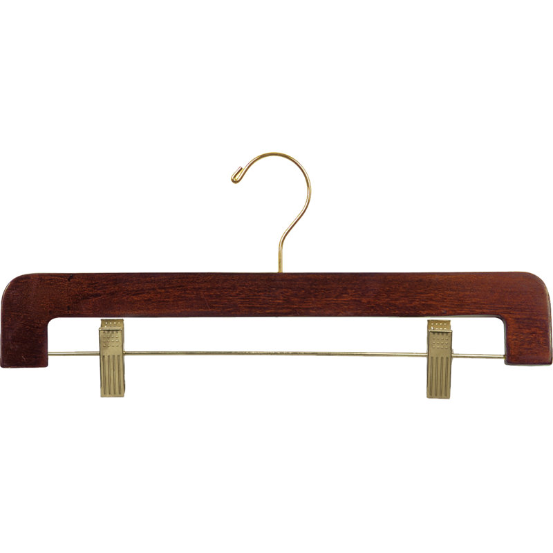 Cintre pour jupes / pantalons Wentworth, Noyer / Laiton